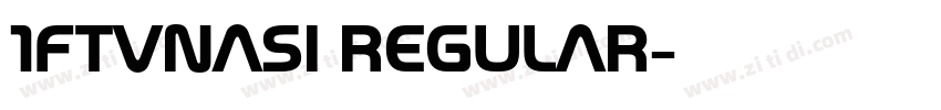 1FTVNasi Regular字体转换